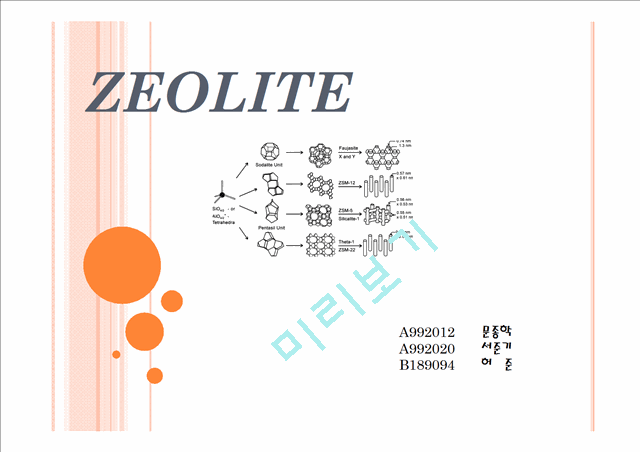 ZEOLITE   (1 )